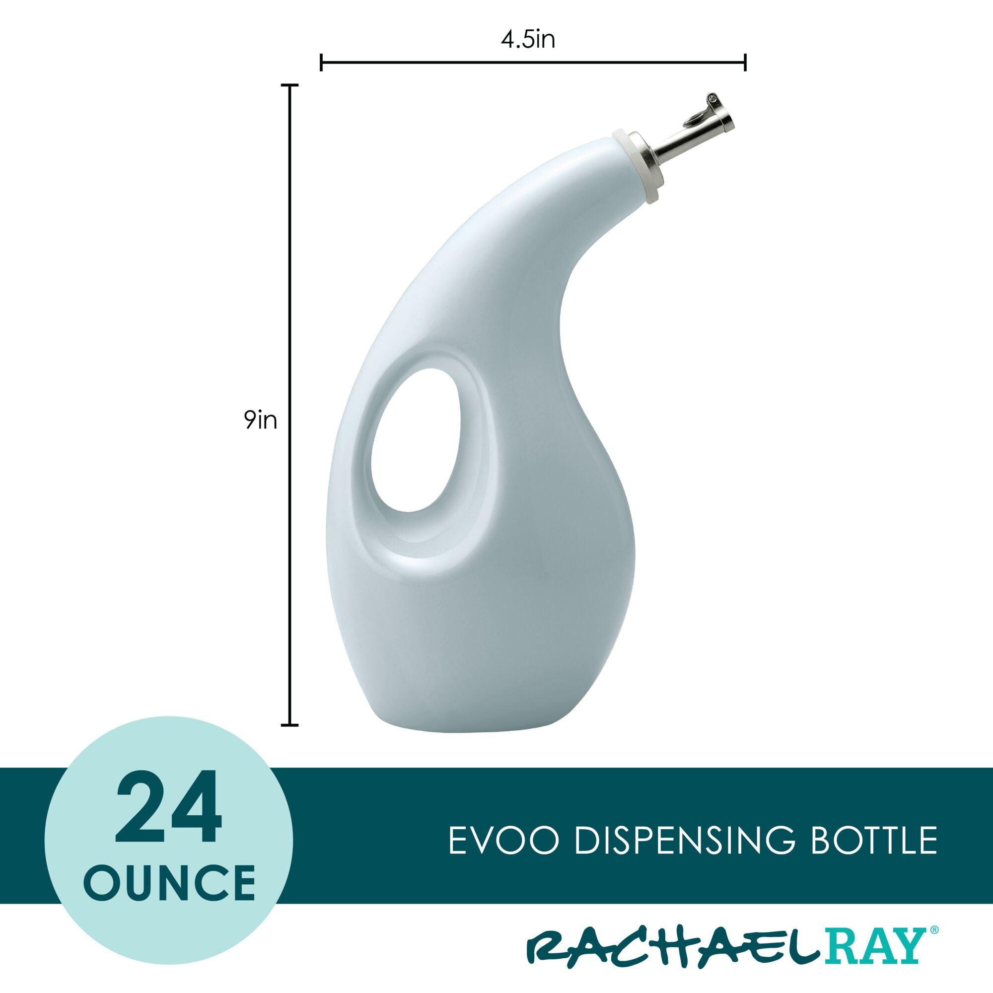 24-Ounce EVOO Bottle | Sky Blue