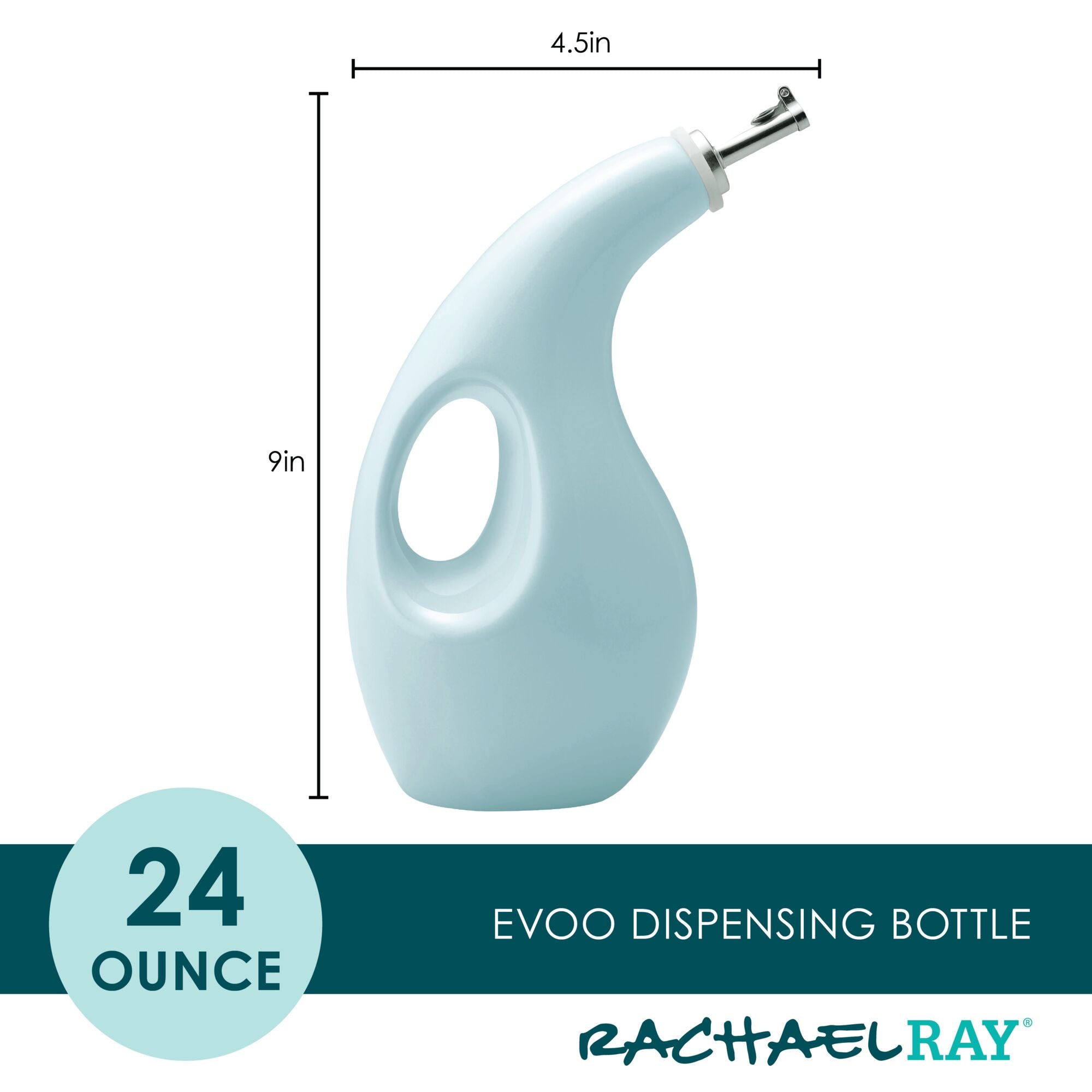 24-Ounce EVOO Bottle | Light Blue