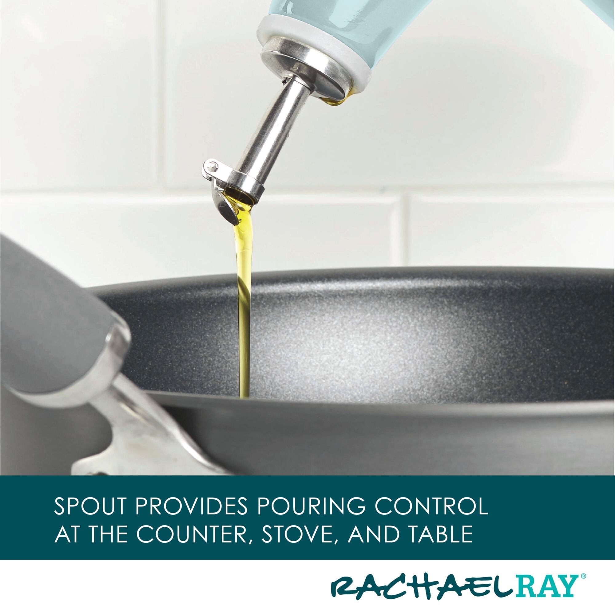 24-Ounce EVOO Bottle | Light Blue