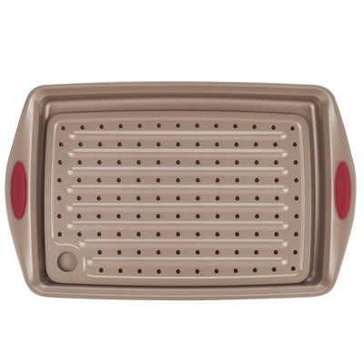 10-Inch x 15-Inch Nonstick Crisper Pan Set