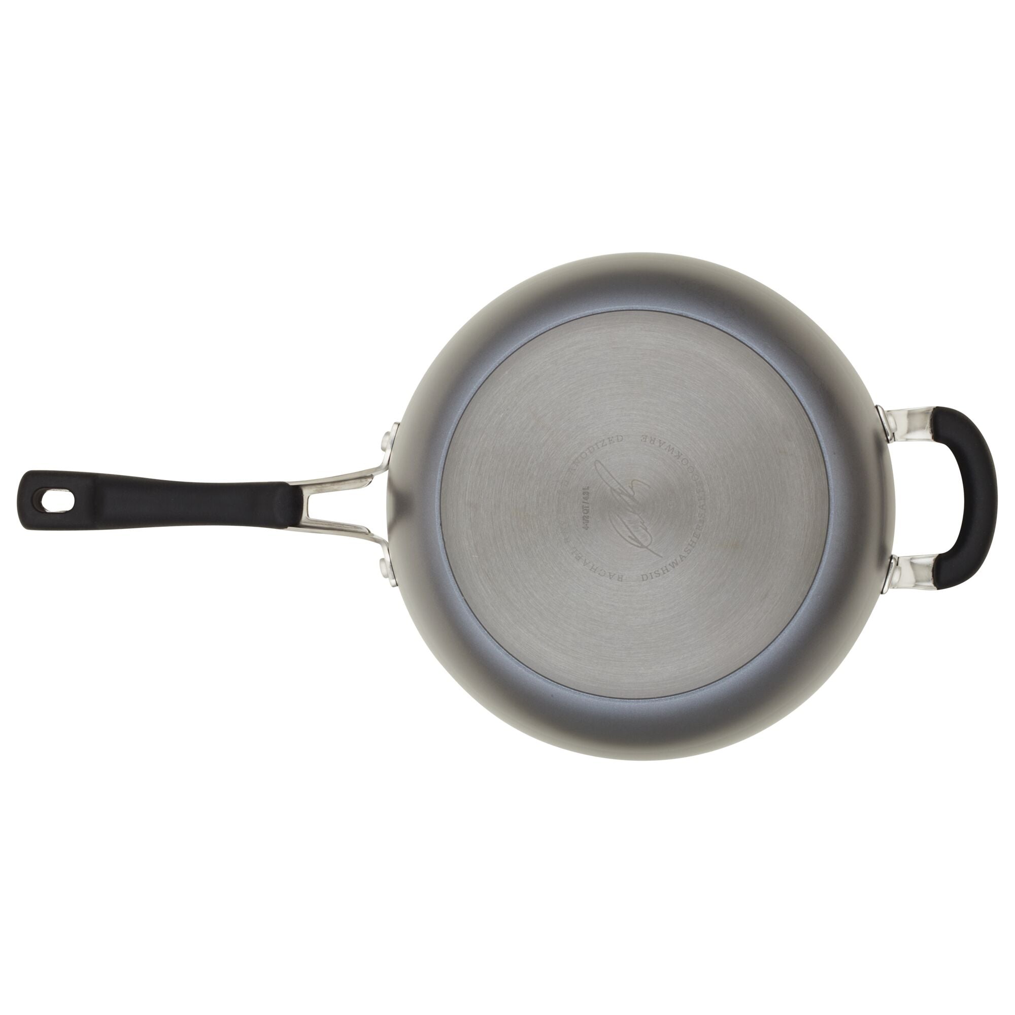 Cooks Standard 5 Quart/11-Inch Hard Anodized Nonstick Deep Saute Pan with Lid