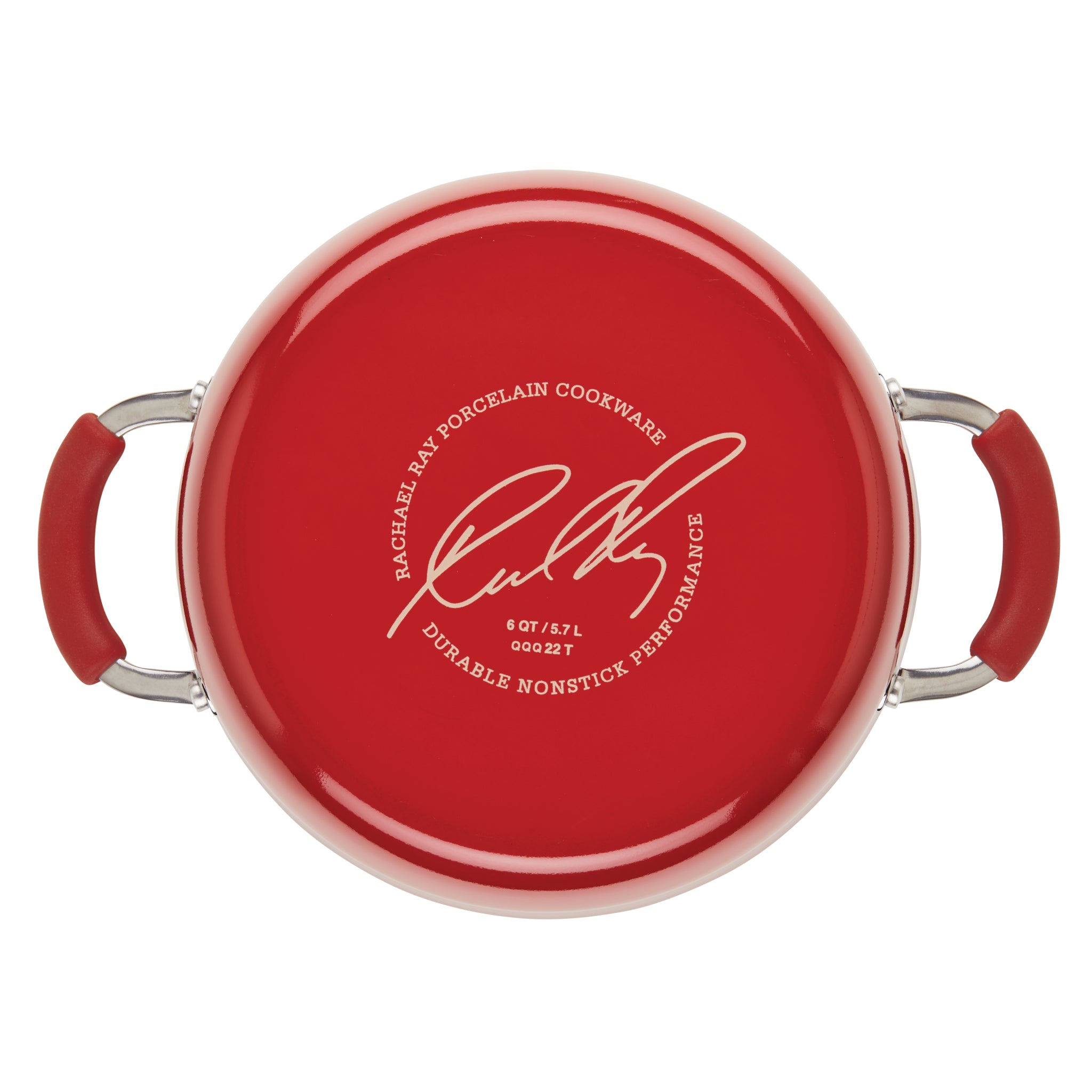 Rachael Ray Cucina 10-pc. Nonstick Bakeware Set, Brown/Red