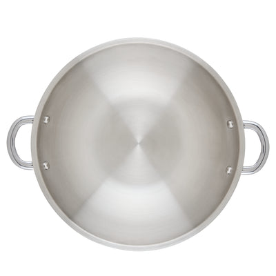 14-Inch Stainless Steel Induction Wok