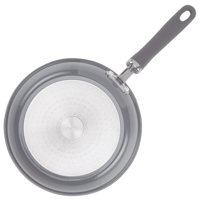 9.5-Inch Create Delicious Nonstick Induction Covered Deep Frying Pan