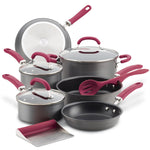 11-Piece Hard Anodized Nonstick Induction Cookware Set 81124 - 26644096843958