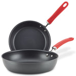 9.5-Inch and 11.75-Inch Hard Anodized Nonstick Induction Frying Pan Set 81126 - 26650923303094