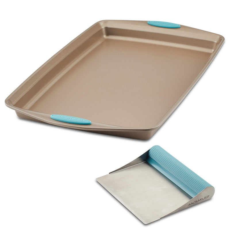 Nonstick Baking Sheet and Bench Scrape Set