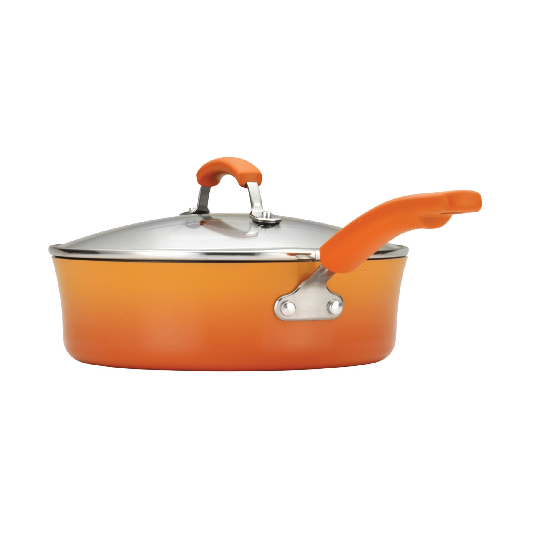 Rachael Ray 14-Piece Cookware Set Orange 17627 - Best Buy