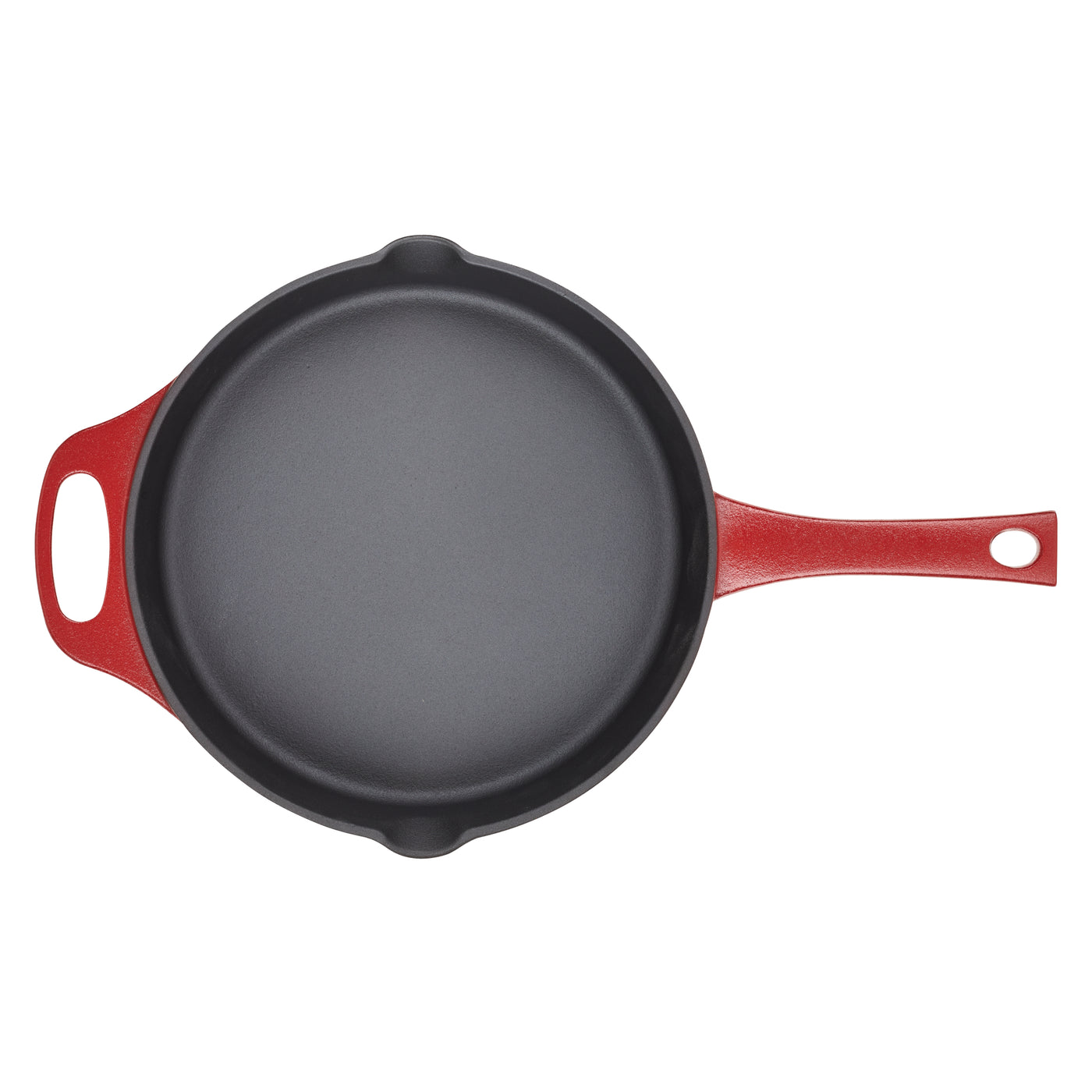 Premium RUST-RESISTANT™ Cast Iron Skillet | Red
