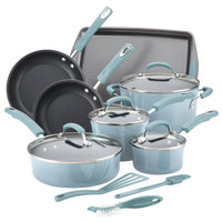 14-Piece Nonstick Cookware Set_Sky_Blue