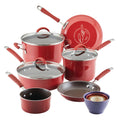 14-Piece Cucina Nonstick Cookware and Measuring Cup Set