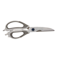Multi Shear Kitchen Scissors with Herb Stripper and Sheath | Gray