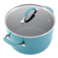 14-Piece Nonstick Cookware and Measuring Cup Set | Agave Blue