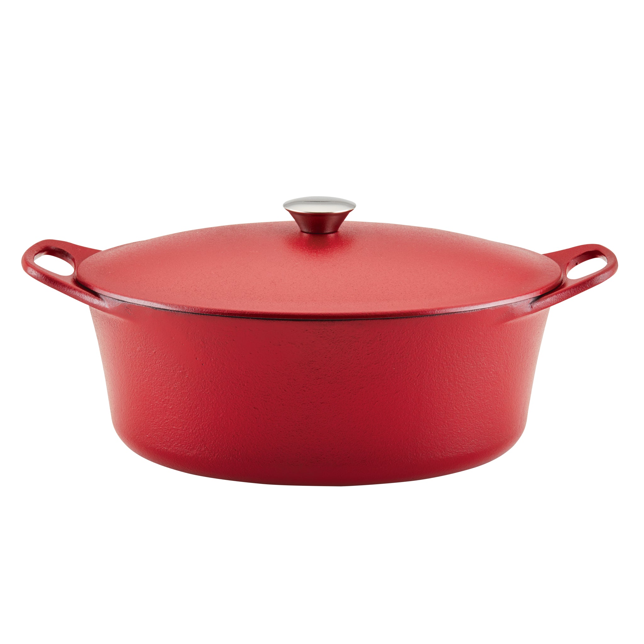 Premium RUST-RESISTANT™ Cast Iron Dutch Oven | Red