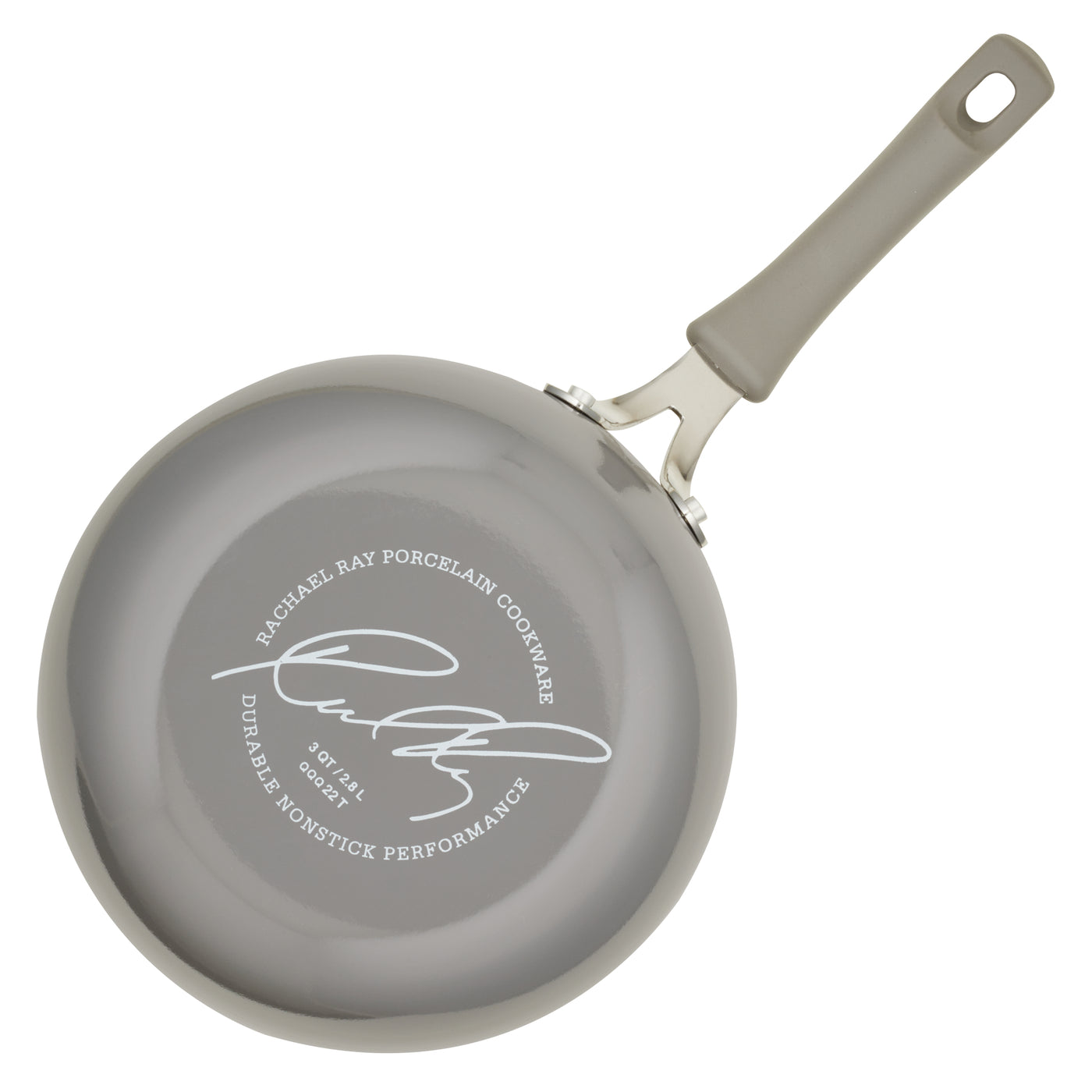 3-Quart Nonstick Saucier Pan | Gray