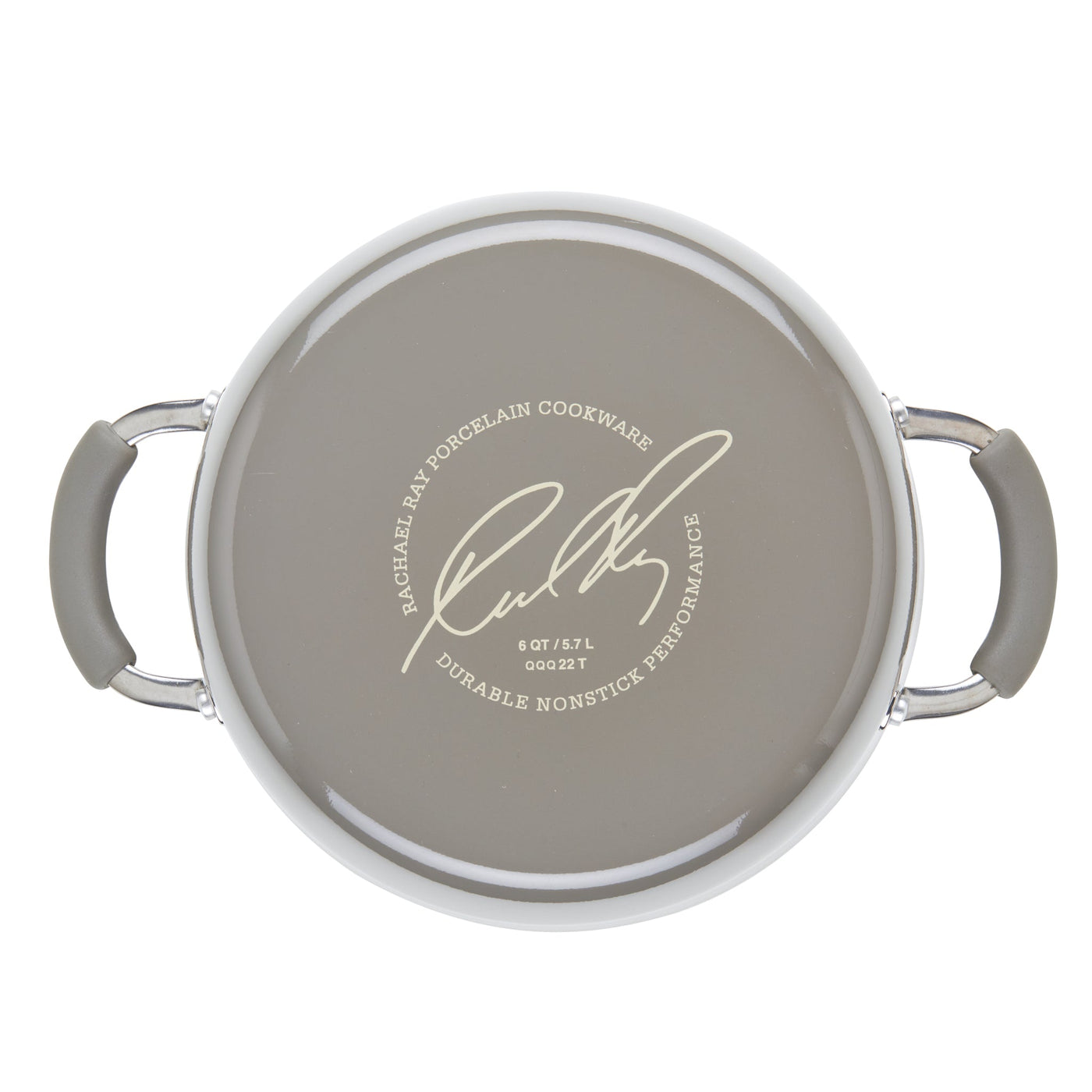 14-Piece Nonstick Cookware and Measuring Cup Set | Sea Salt Gray