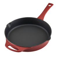 Premium RUST-RESISTANT™ Cast Iron Skillet | Red
