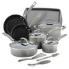 14-Piece Nonstick Cookware Set_Gray