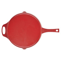 12-Inch RUST-RESISTANT™ Cast Iron Skillet | Red