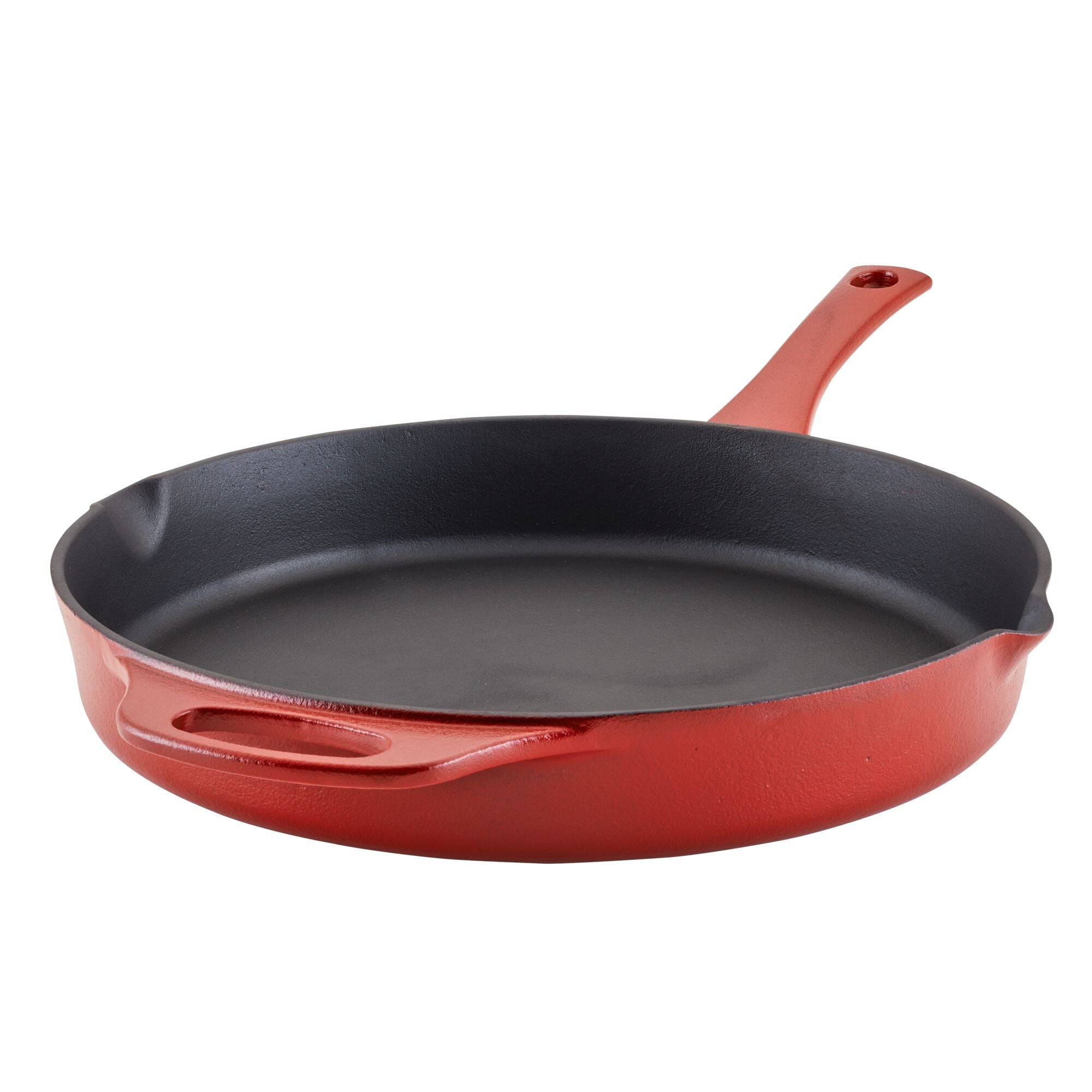12-Inch RUST-RESISTANT™ Cast Iron Skillet | Red