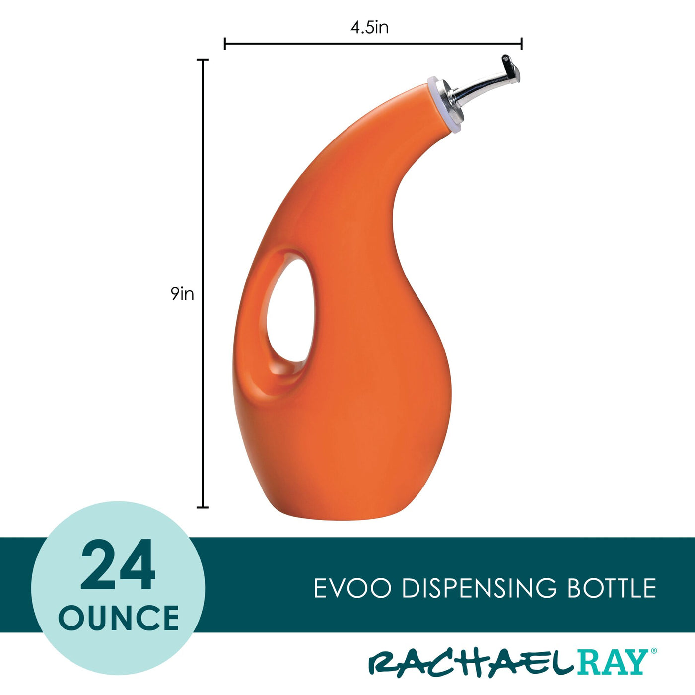 24-Ounce EVOO Bottle | Orange