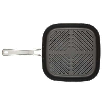 11-Inch Cook + Create Hard Anodized Nonstick Deep Grill Pan