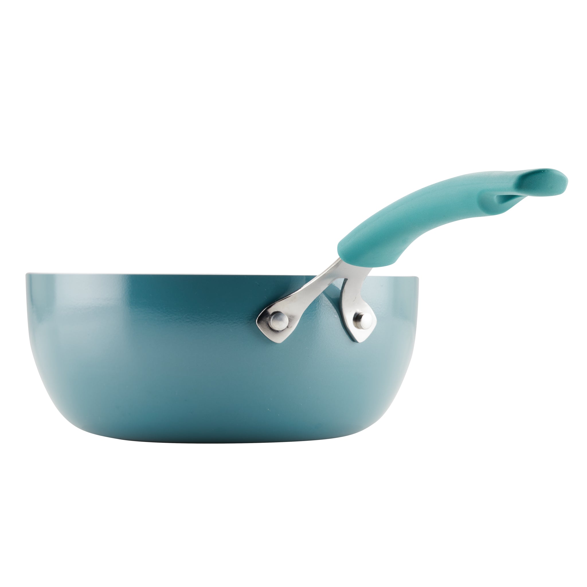 3-Quart Nonstick Saucier Pan | Agave Blue