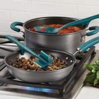 Tools and Gadgets Crush & Chop, Flexi Turner, Scraping Spoon Set | Teal