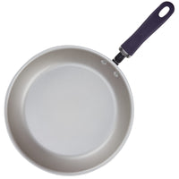 13-Piece Nonstick Induction Cookware Set with PlatinumShield, top view on white.