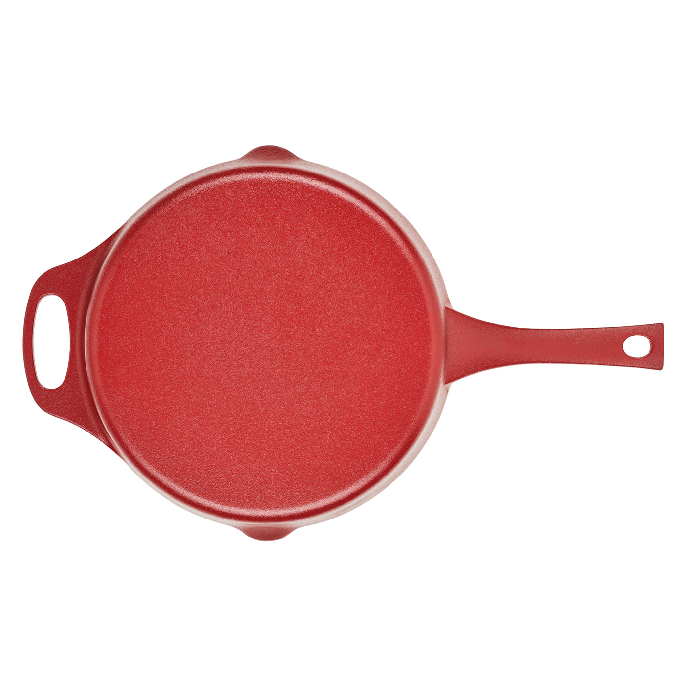 Premium RUST-RESISTANT™ Cast Iron Skillet | Red