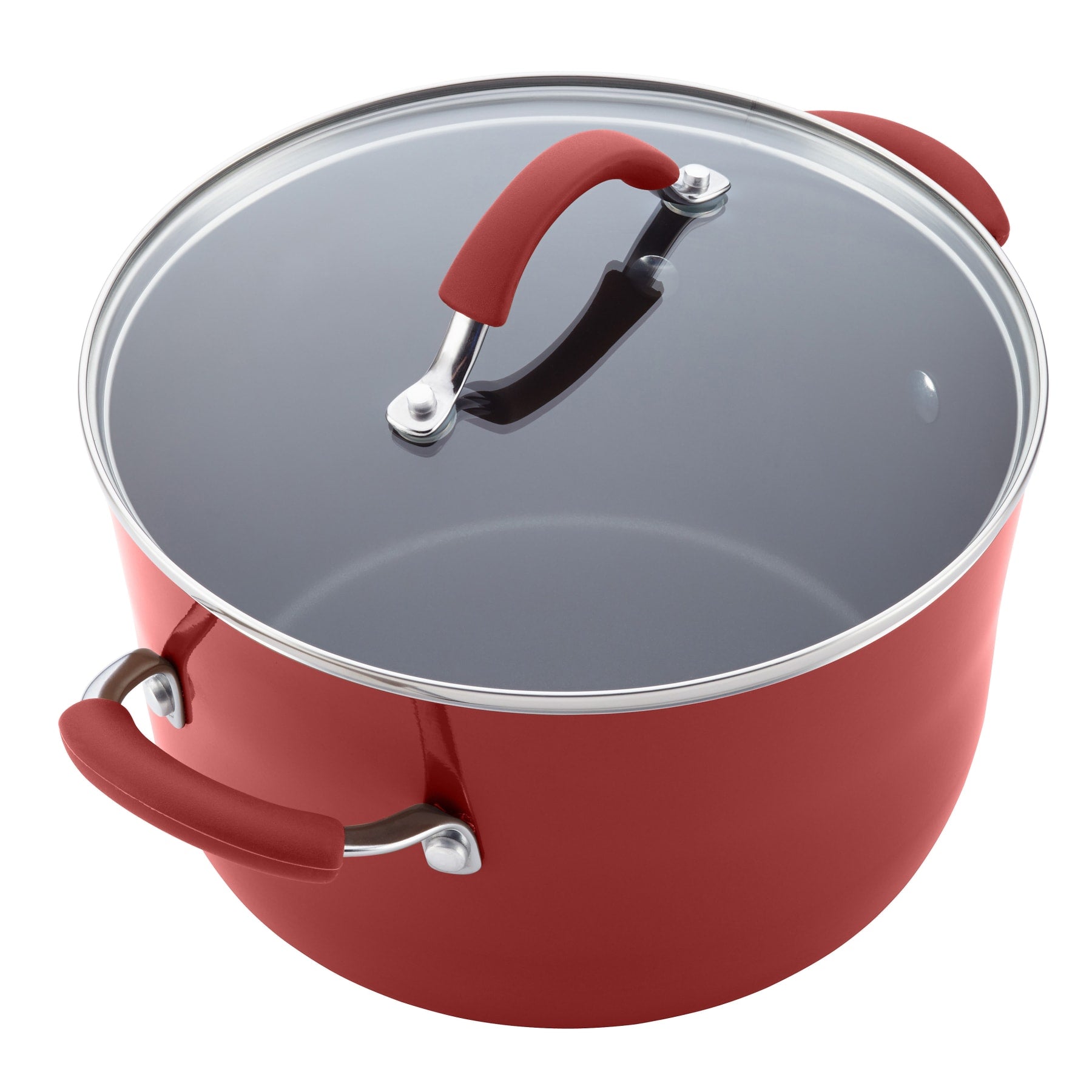 Cookware 12-Piece Cookware Set | Cranberry Red