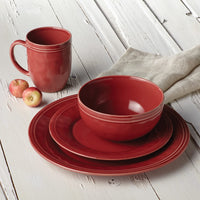 Dinnerware 16-Piece Dinnerware Set | Cranberry Red