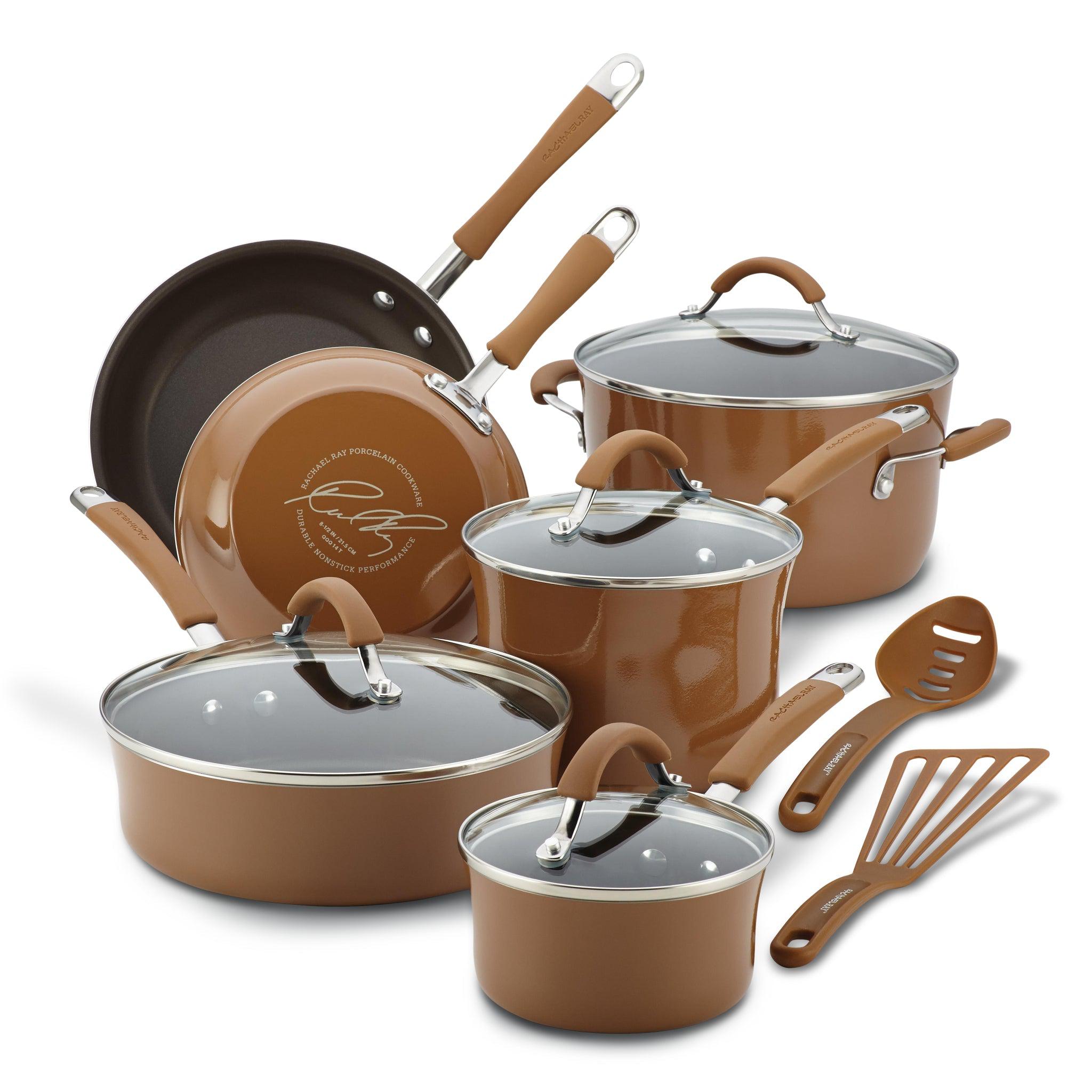 12 Piece Cookware Set: Cucina Nonstick Cookware | Rachael Ray