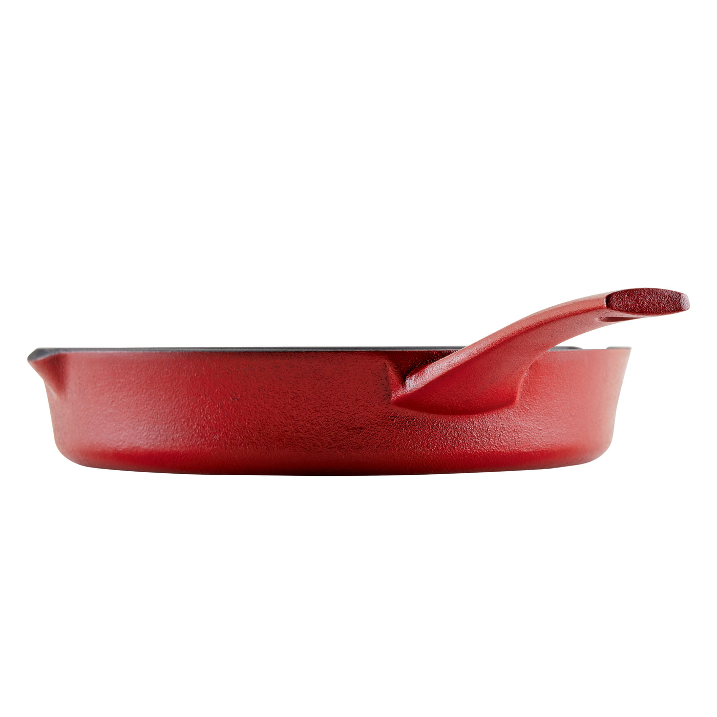 Premium RUST-RESISTANT™ Cast Iron Skillet | Red