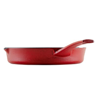 Premium RUST-RESISTANT™ Cast Iron Skillet | Red