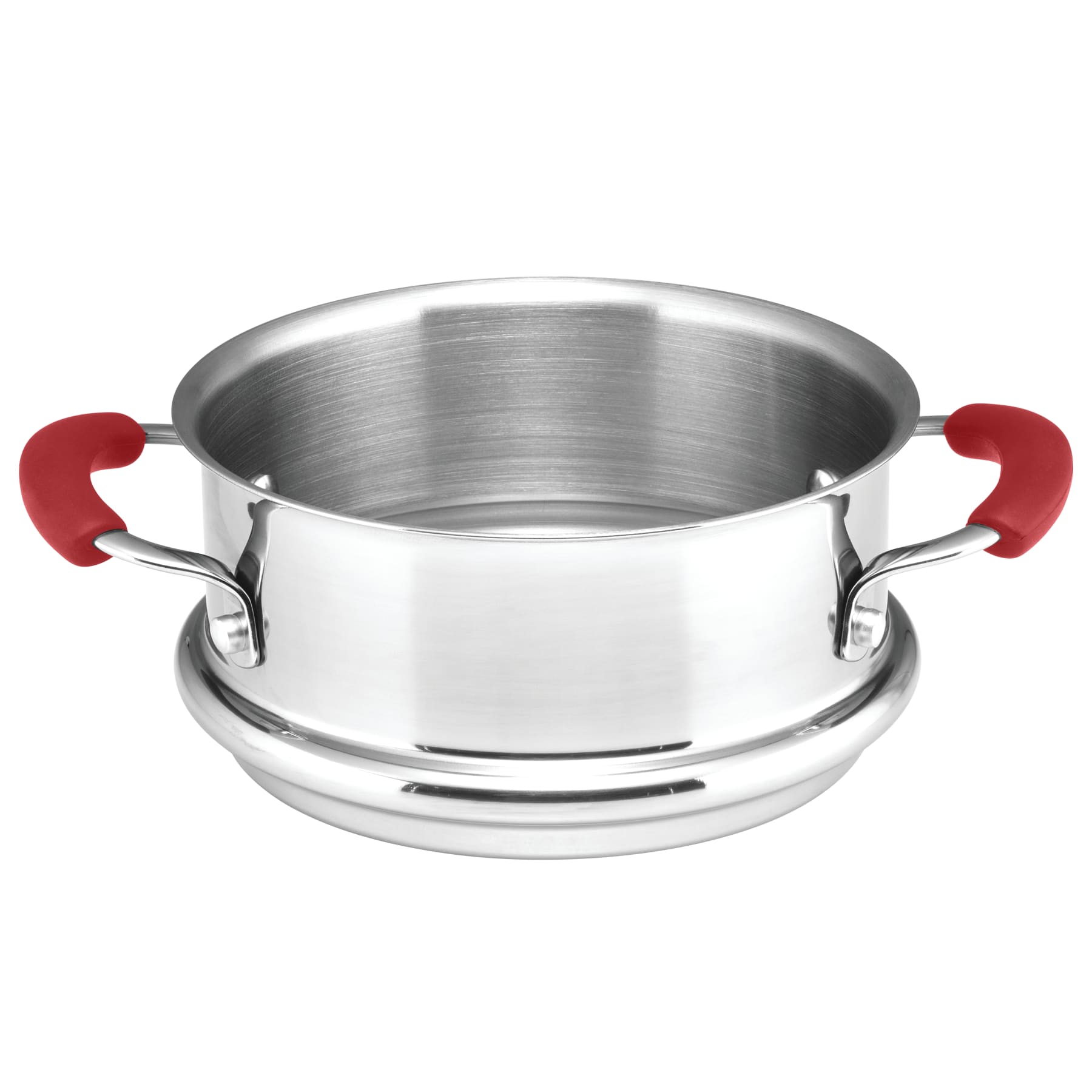Cookware 3-Quart Covered Steamer Set | Cranberry Red