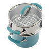 Cookware 3-Quart Covered Steamer Set | Agave Blue