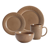 Dinnerware 16-Piece Dinnerware Set | Mushroom Brown