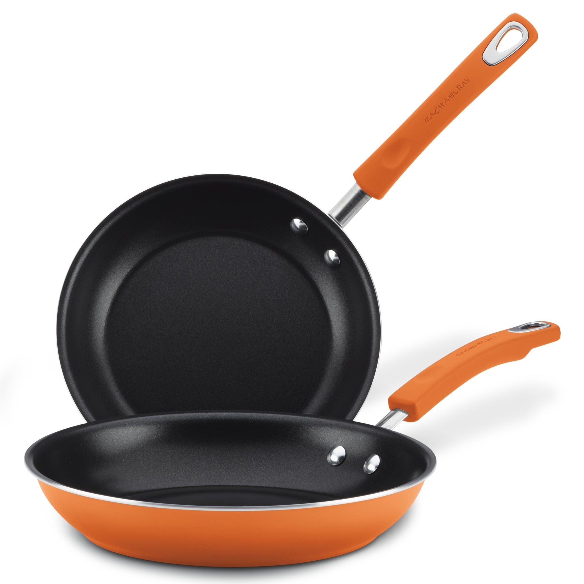 9.25" & 11" Frying Pan Set | Orange