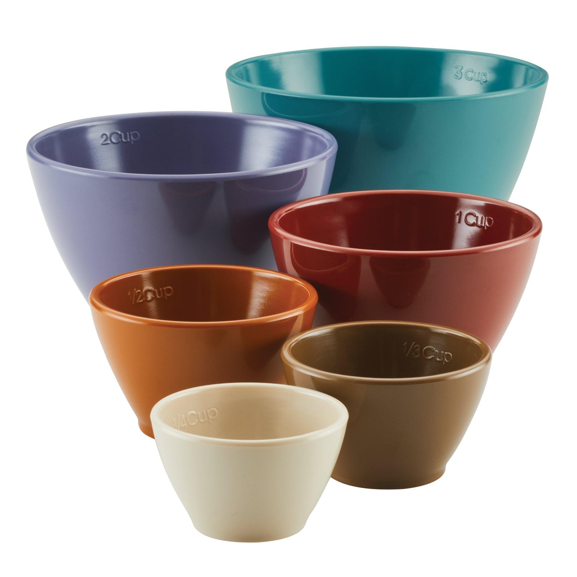 Flour Shop Melamine Mixing Bowls with Lids - Set of 6  Melamine mixing  bowls, Mixing bowls, Cookware and bakeware