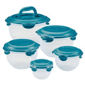 10-Piece Round Nestable Food Storage Containers