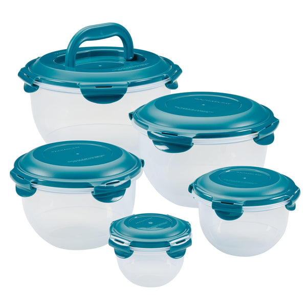 Hold Everything Round Food Storage, 10-Piece Set