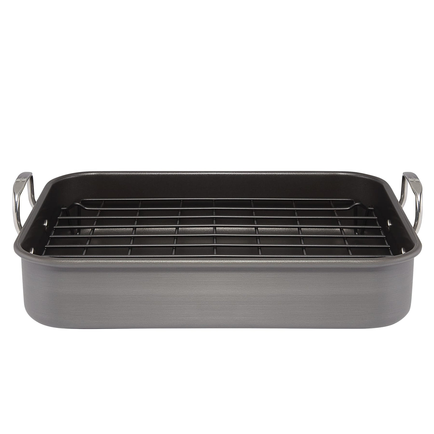 Bakeware 16" x 12" Nonstick Roaster with Rack