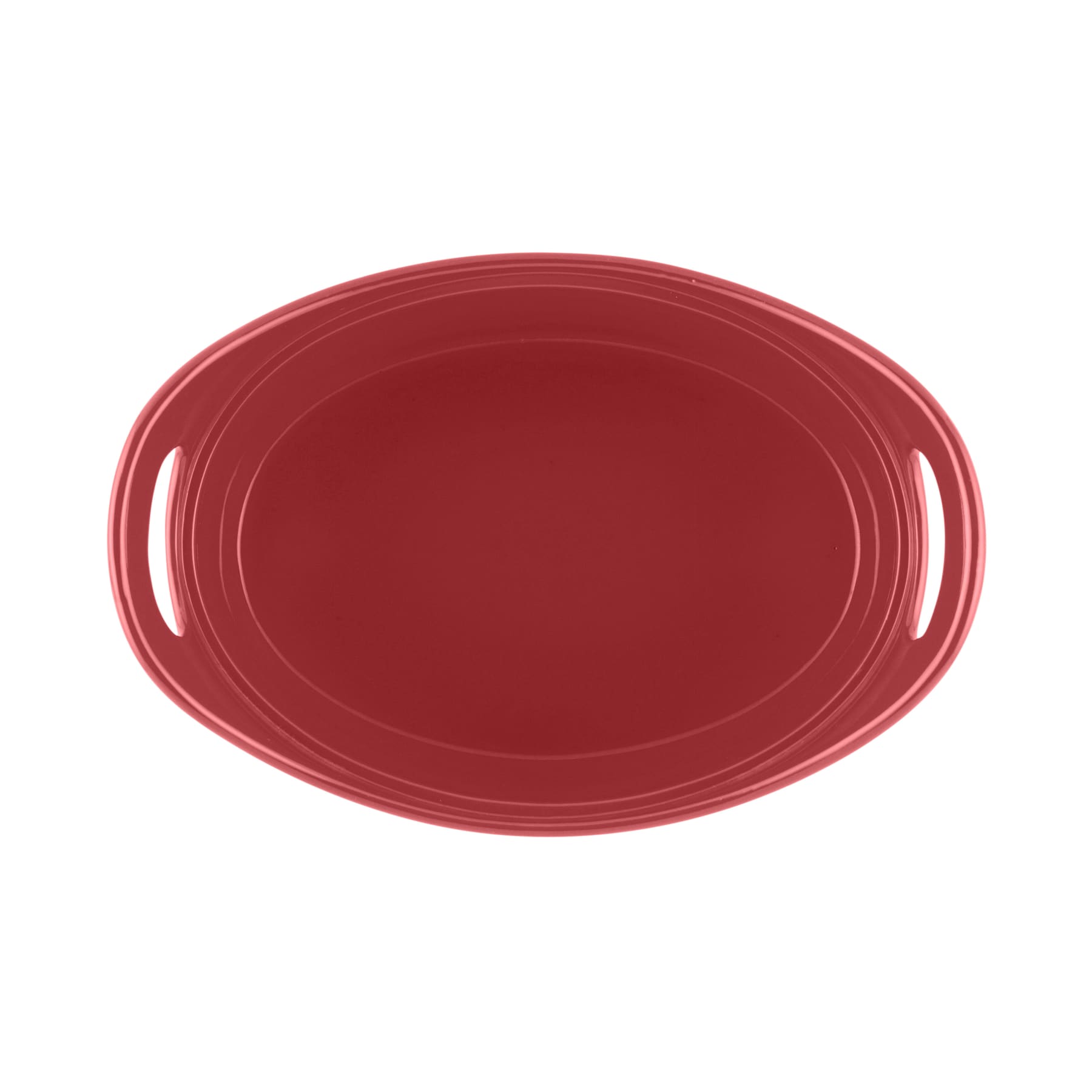 Ovenware Bubble & Brown 1.25-Qt & 2.25-Qt. Oval Baker Set | Red