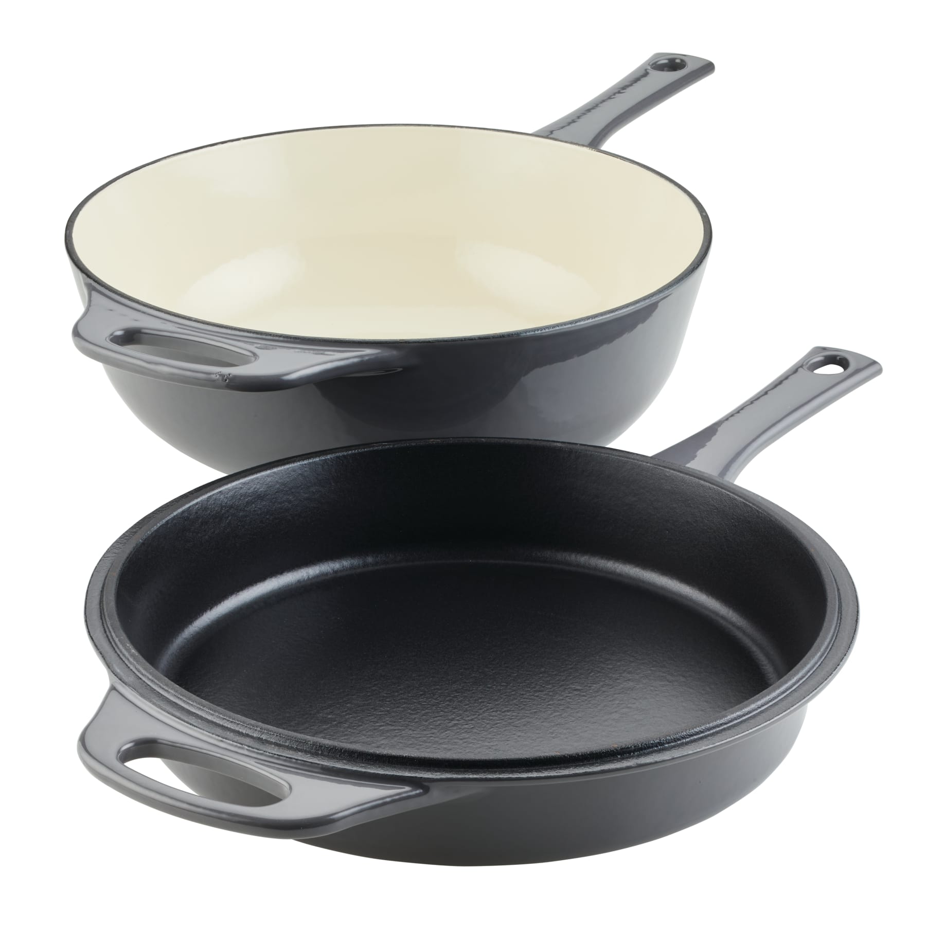 Holding Cast Iron Cooking Combo