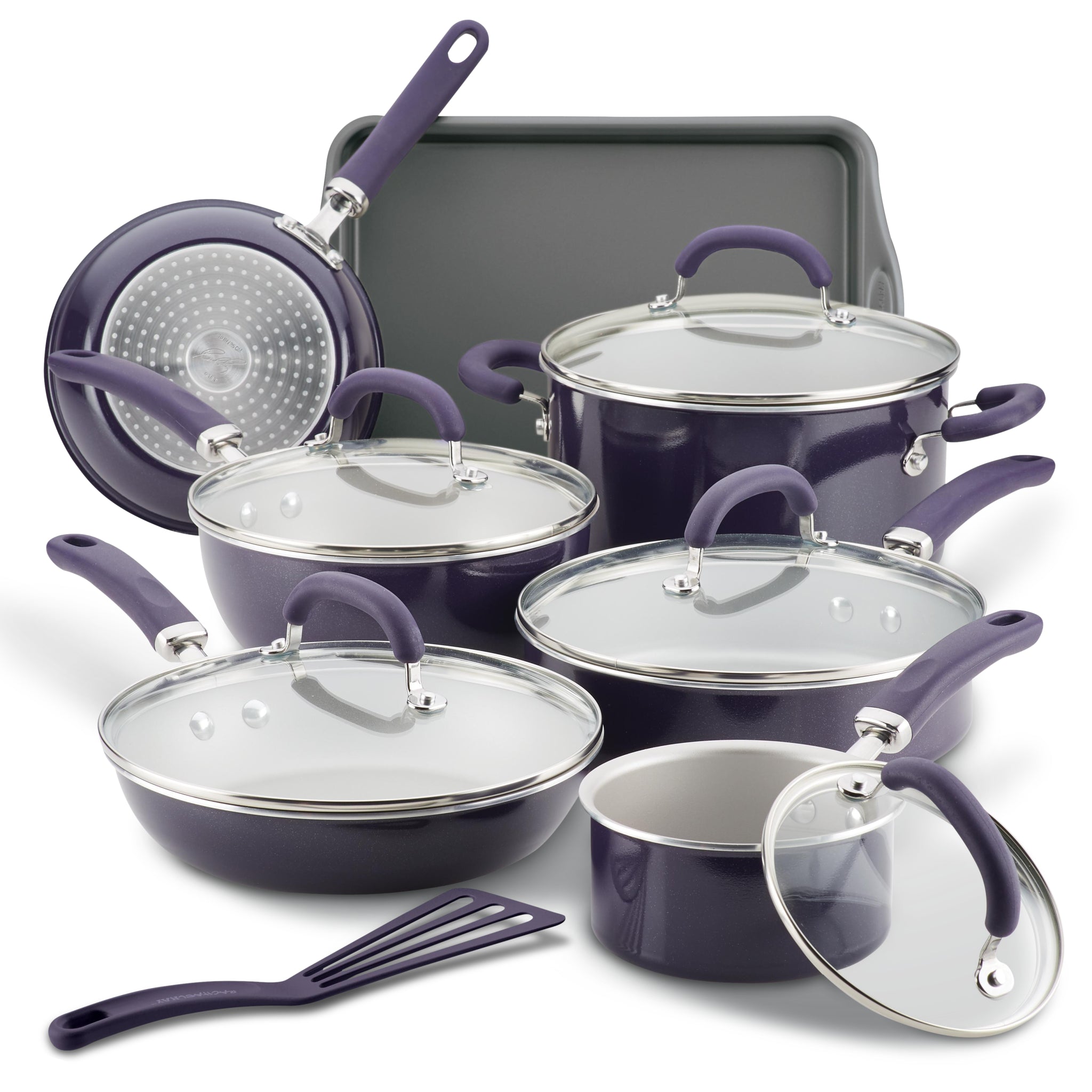 Cookware 13-Piece Cookware Set | Purple Shimmer