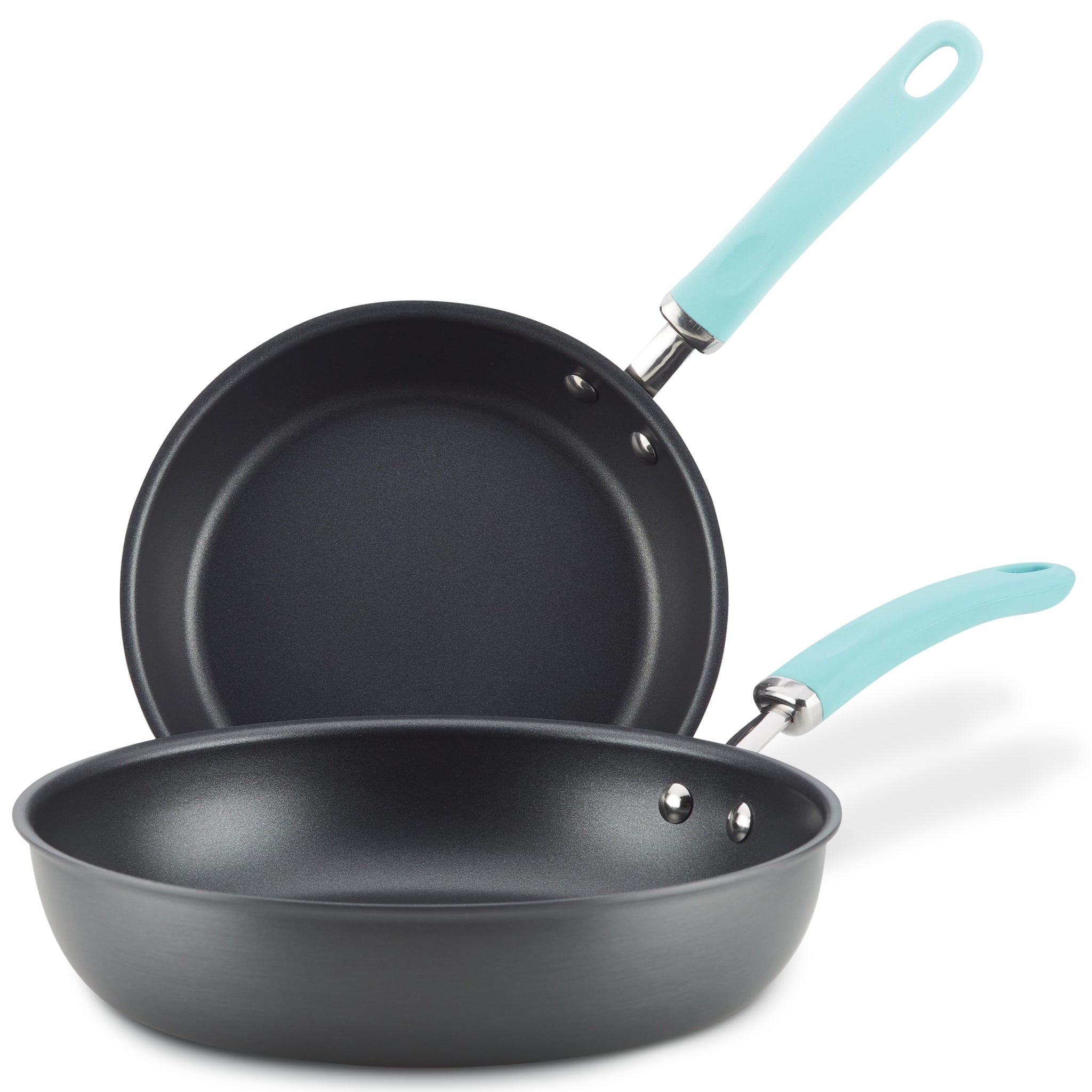 9.5" and 11.75" Frying Pan Set | Light Blue