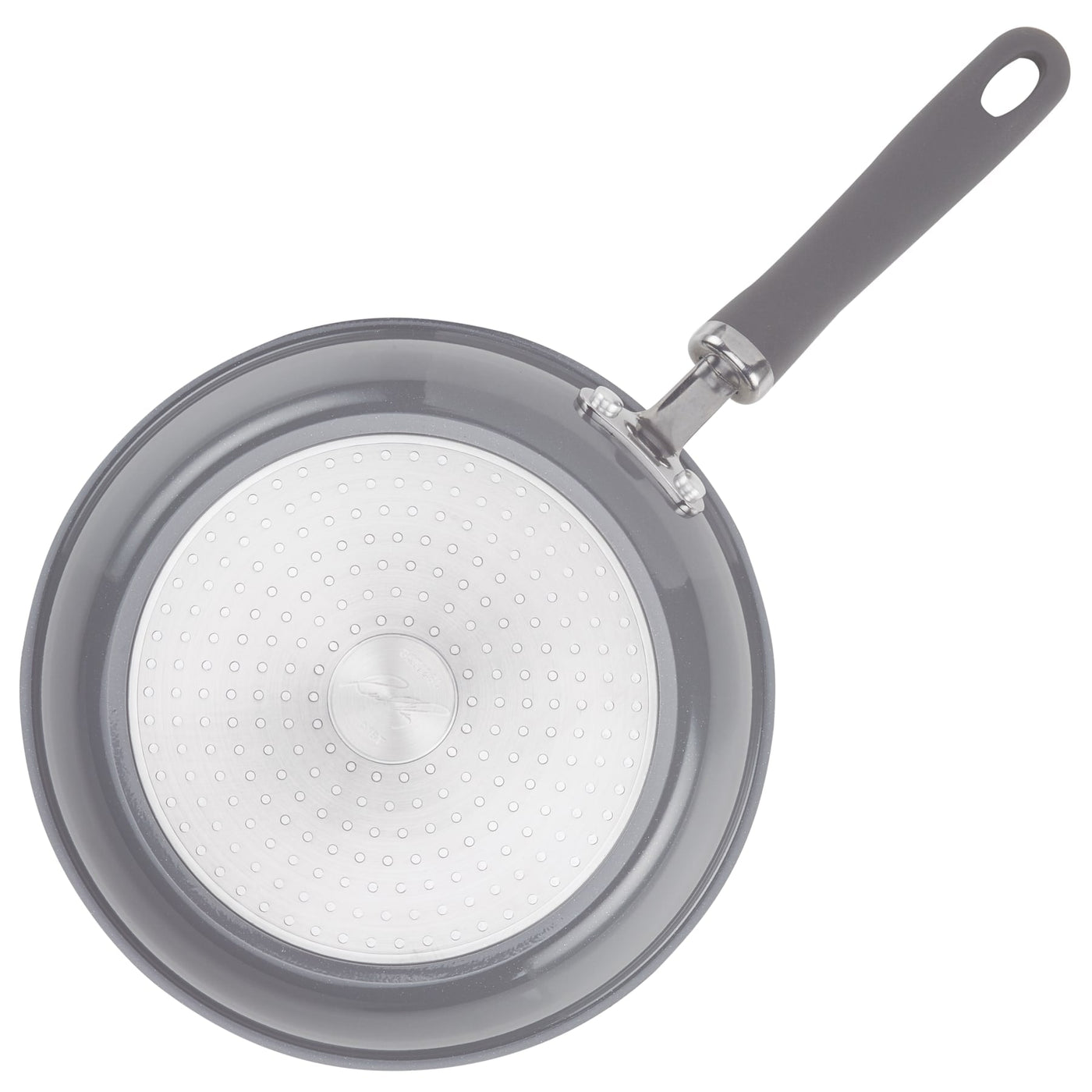Cookware 9.5" Covered Deep Frying Pan | Gray Shimmer