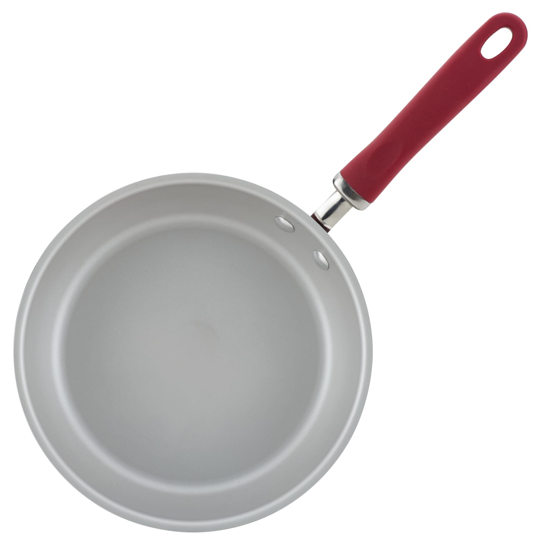 Cookware 9.5" Covered Deep Frying Pan | Burgundy Shimmer