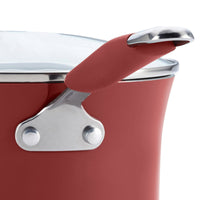 Cookware 12-Piece Cookware Set | Cranberry Red